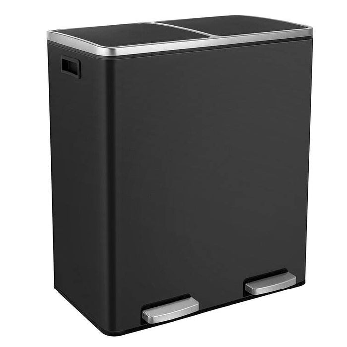 Recycle Pedal Bin Soft Close Inner Bucket Home Kitchen Trash Bin