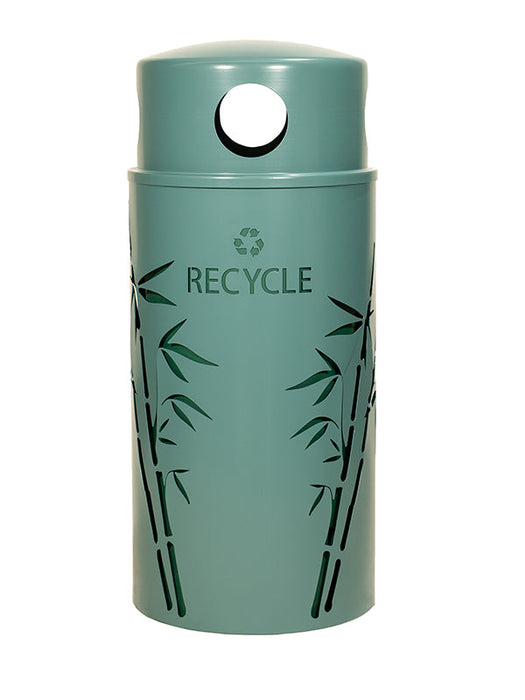 Ex-Cell Kaiser 33-Gallon Outdoor Trash Can & Recycling Bin- Laser Cut