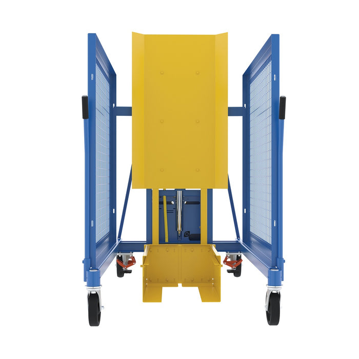 Vestil Ac Power Trash Can Dumper 400LB 72.38" TCD-M-72-AC