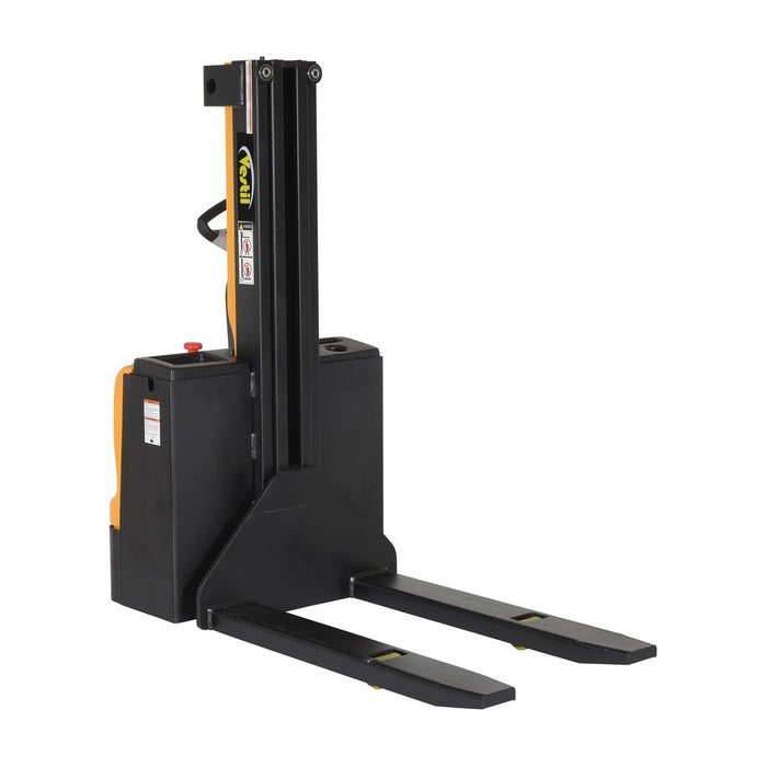 Vestil Stacker Pwr Lift/Dr 27″ Fix FRK 90" SNM-90-FF-27