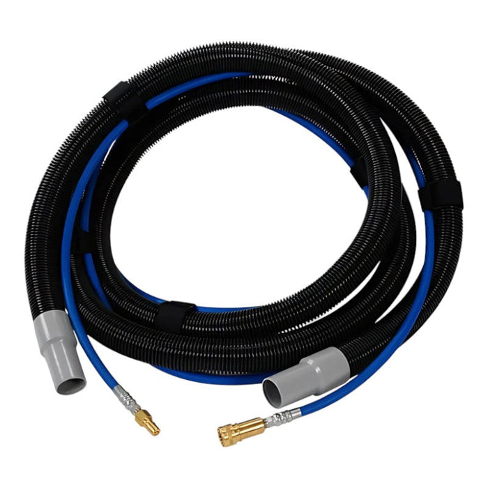 EDIC 15' Vacuum Hose & Solution Line for Automotive Extractors 1040AC-HPB