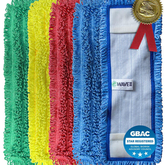IDM CPI™ 5D eWave Premium Looped Microfiber Mesh Pocket Mop 18"