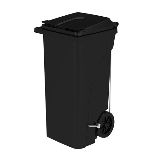 Safco Plastic Step-On Receptacle, 32 Gallon