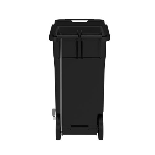 Safco Plastic Step-On Receptacle, 32 Gallon