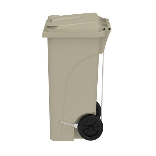 Safco Plastic Step-On Receptacle, 32 Gallon