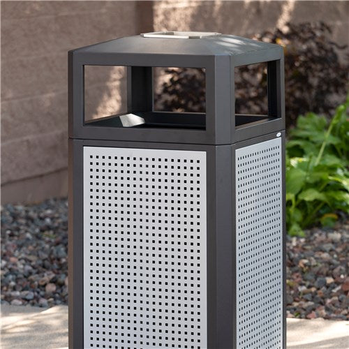 Safco Evos Series Steel w/ Ash, 38 Gal 9935BL