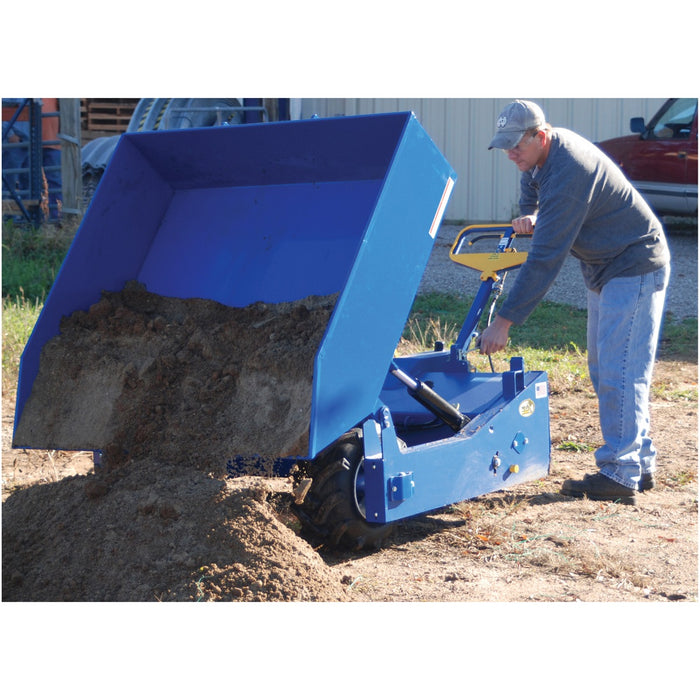 Vestil All Terrain Hopper Truck 3000 LB Cap ALL-T-GPT-HOP