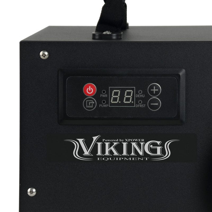 XPOWER Viking BD-65 120-Pint Commercial Dehumidifier with Pump & Drain Hose – Crawlspace, Basement, Attic Use
