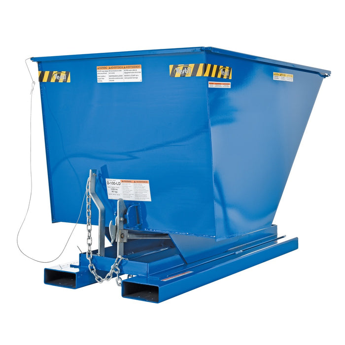 Vestil Self-Dump Hopper LD 1 CU Yard 2K D-100-LD