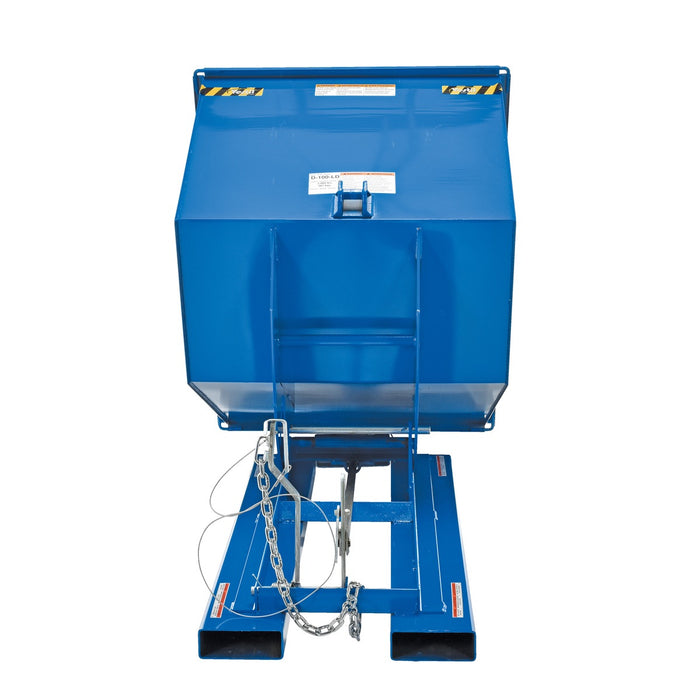 Vestil Self-Dump Hopper LD 1 CU Yard 2K D-100-LD