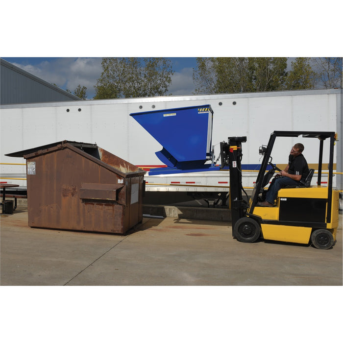 Vestil Self-Dump Hopper HD 2 CU YD D-200-LD
