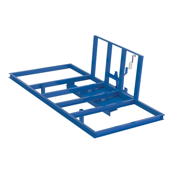 Vestil Open Sided Hopper Open Deck H-FBOD-4896-2