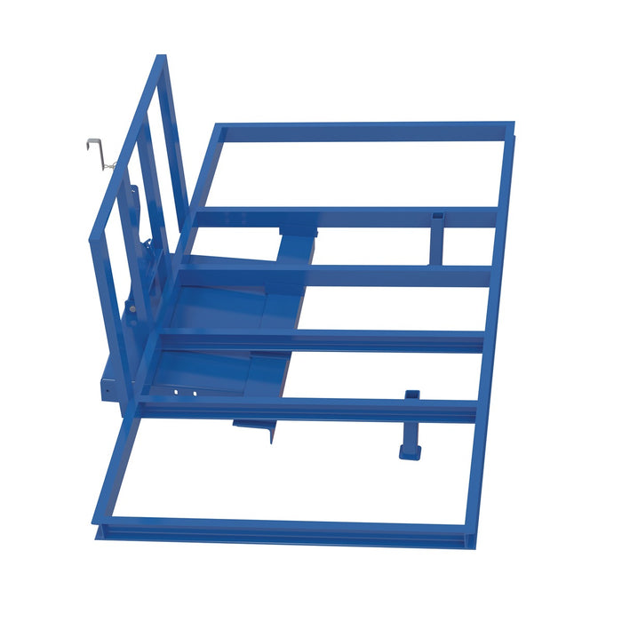 Vestil Open Sided Hopper Open Deck H-FBOD-4896-2