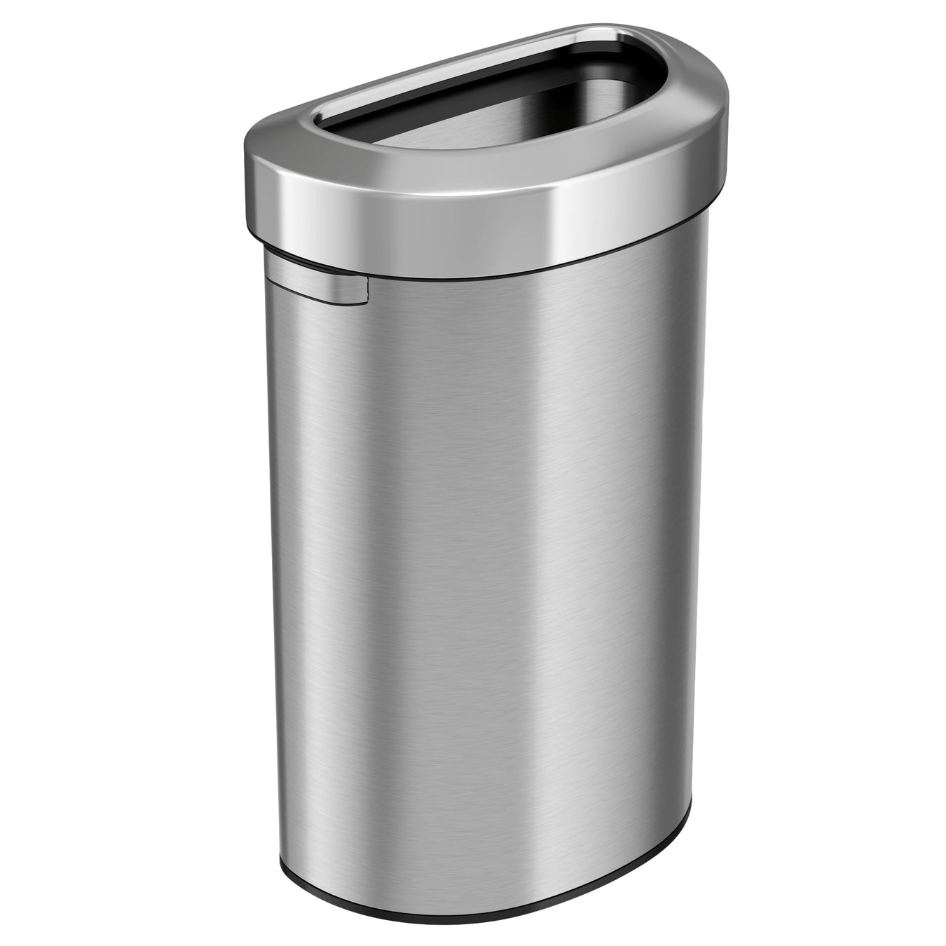 Open Flip Top Trash Cans
