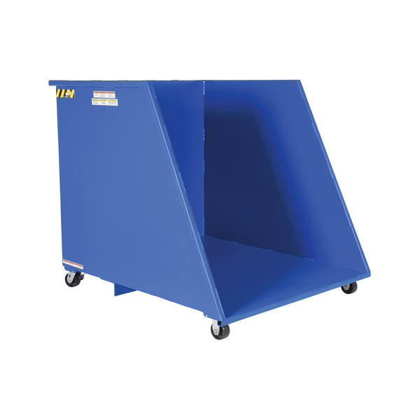 Vestil Open Ended Steel Dumping Hopper HOP-OE