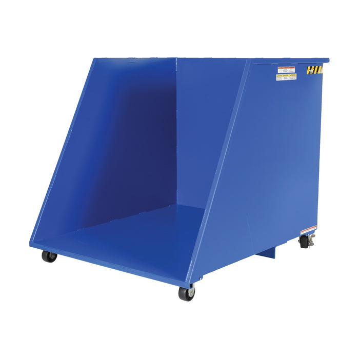 Vestil Open Ended Steel Dumping Hopper HOP-OE