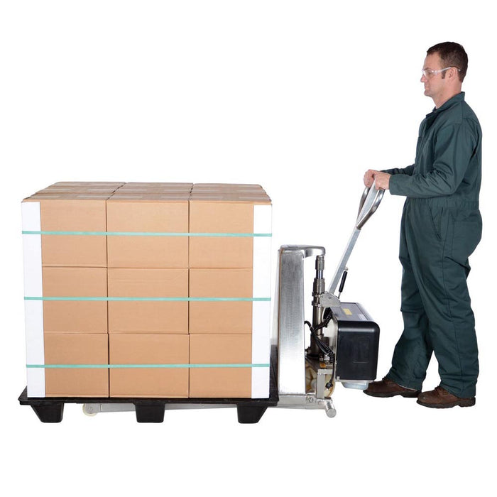 Vestil L-270-DC-HD-SS Tote Lift DC Powered Stainless Steel 2K 26.75 x 45 L-270-DC-HD-SS