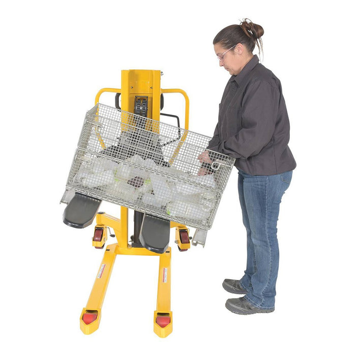 Vestil 21″ x 45″ Steel Lift Tilt Truck Yellow/Black Forks LTT-2145