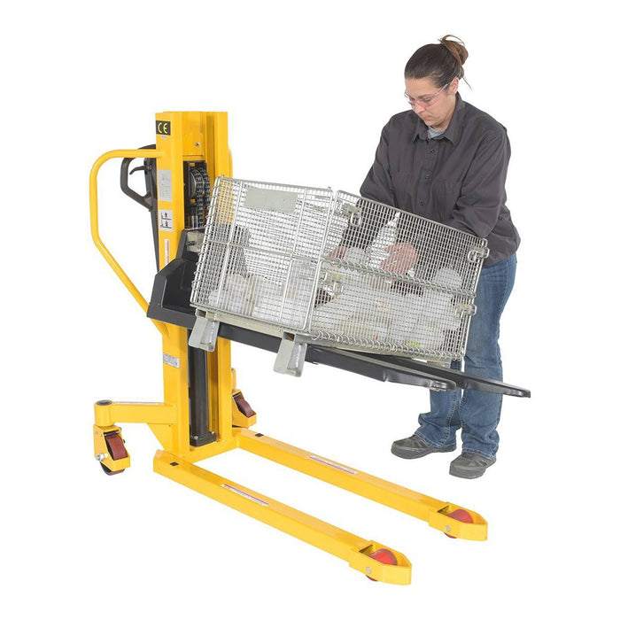Vestil 21″ x 45″ Steel Lift Tilt Truck Yellow/Black Forks LTT-2145