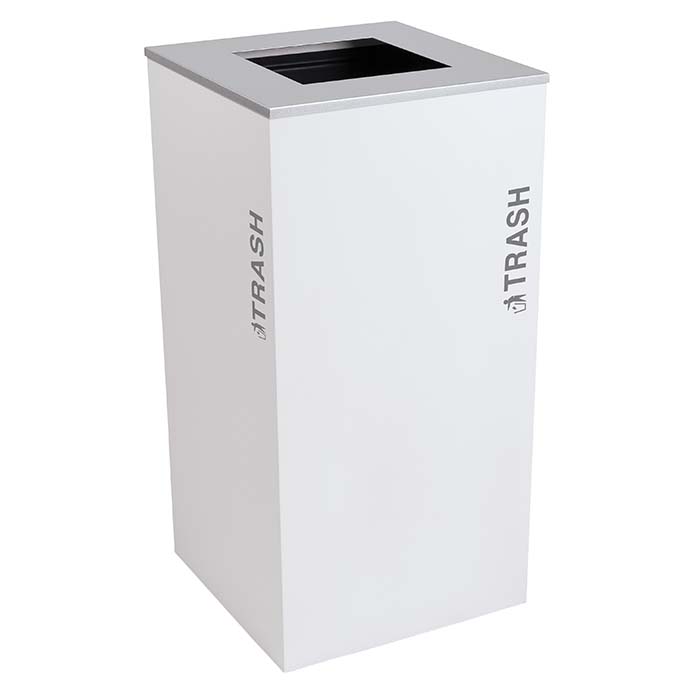 Ex-Cell Kaiser Kaleidoscope Two-Stream 36-Gallon XL Trash Can Station – Indoor Waste & Recycling Combo