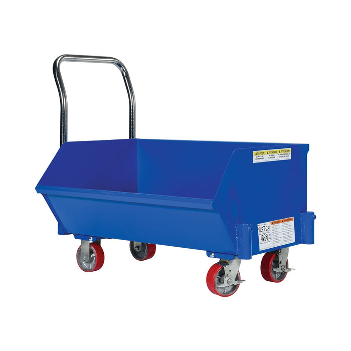 Vestil Low Profile Hopper Cubic Yards - 1/4 SLPT-24