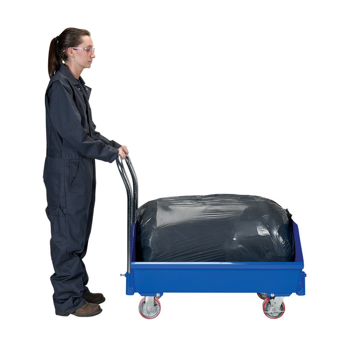 Vestil Low Profile Hopper Cubic Yards - 1/4 SLPT-24