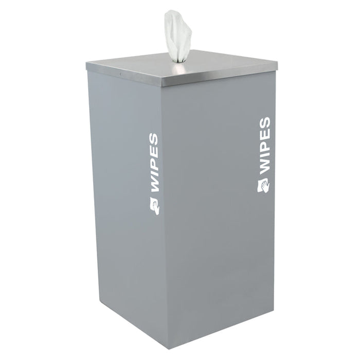 Excell-Kaiser Kaleidoscope or Black Tie Hygienic Touch-Free Wipe Dispenser Trash Can