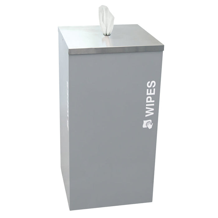 Excell-Kaiser Kaleidoscope or Black Tie Hygienic Touch-Free Wipe Dispenser Trash Can
