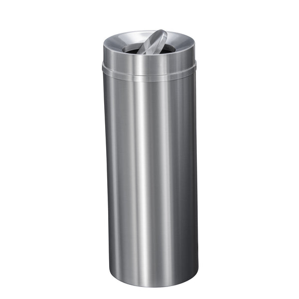 Glaro Tip Action Aluminum Trash Can – 12, 16, or 33 Gallon Sizes