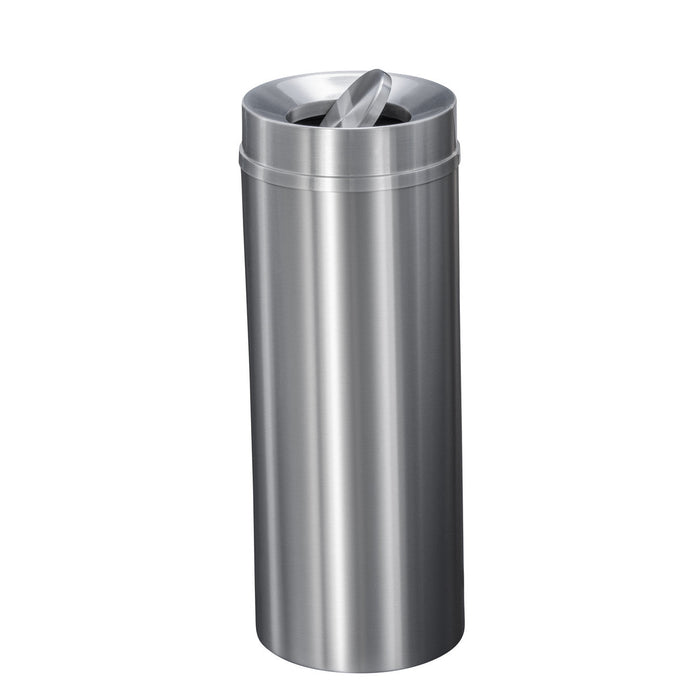 Glaro Tip Action Aluminum Trash Can – 12, 16, or 33 Gallon Sizes