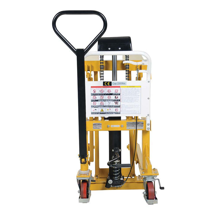 Vestil Tote-A-Load Foot Pump 21 x 43 Fork Size TAL-220-HD