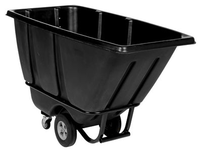 Vestil Heavy Duty Tilt Truck 1/2 CU Yard TDT-50-HD-BLACK