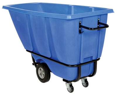 Vestil Heavy Duty Tilt Truck 1/2 CU Yard TDT-50-HD-BLUE