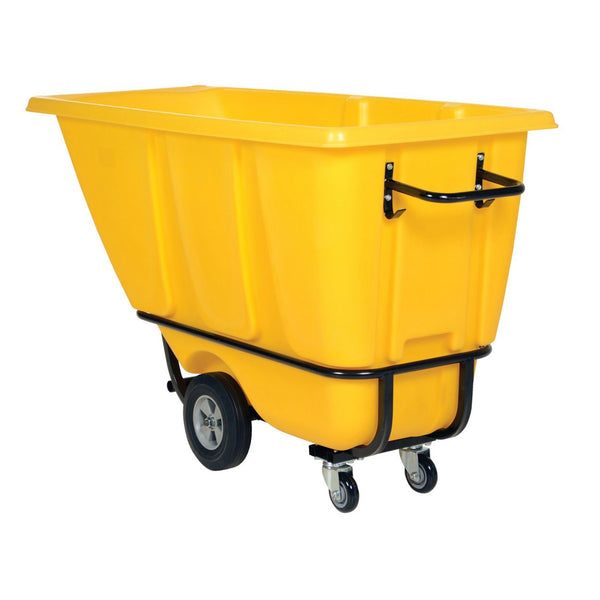 Vestil Heavy Duty Tilt Truck 1/2 CU Yard TDT-50-HD-YELLOW