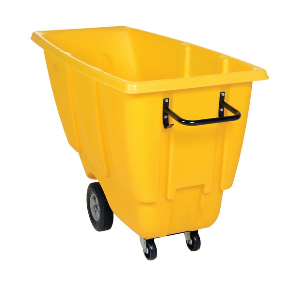 Vestil Light Duty Tilt Truck 1/2 CU Yard TDT-50-LD-YELLOW