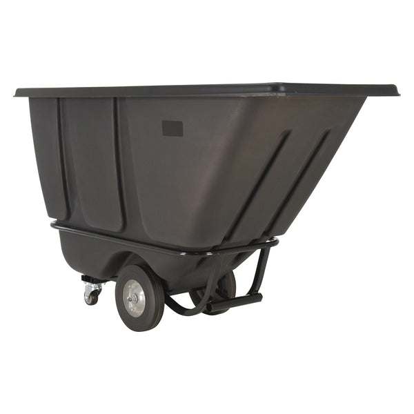 Vestil Medium Duty Tilt Truck 1/2 CU Yard TDT-50-MD-BLACK