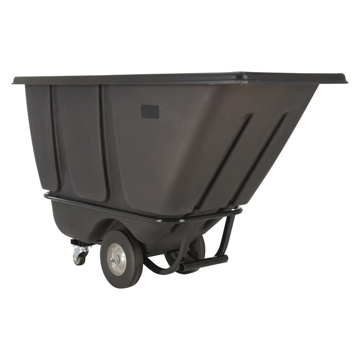 Vestil Medium Duty Tilt Truck 1/2 CU Yard TDT-50-MD-BLACK