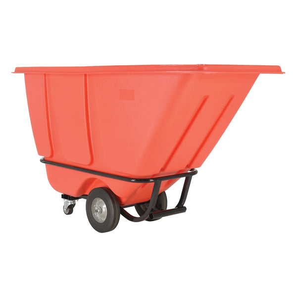 Vestil Medium Duty Tilt Truck 1/2 CU Yard TDT-50-MD-RED