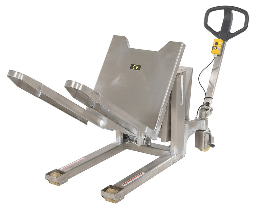 Vestil Stainless Steel Tilt Master DC Powered 12 Volt TM-22-DC-SS
