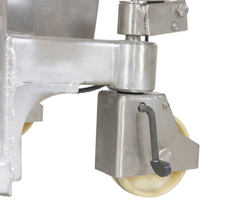 Vestil Stainless Steel Tilt Master DC Powered 12 Volt TM-22-DC-SS