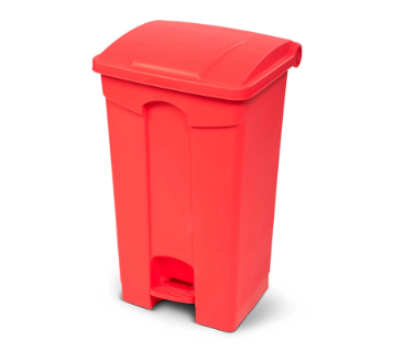 Toter Fire Retardant Step On Container, 23 Gallon