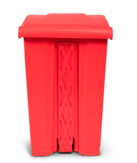 Toter Fire Retardant Step On Container, 23 Gallon