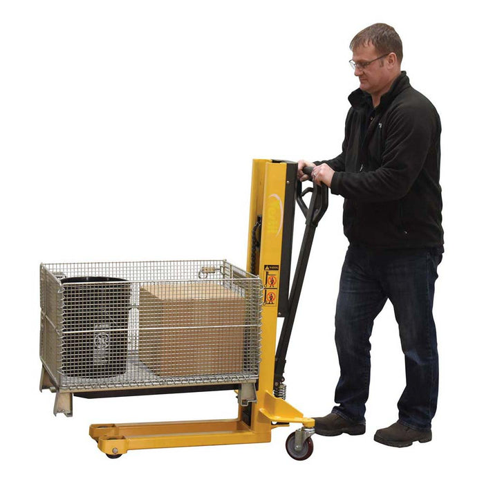 Vestil Single Fork Skid Positioner Lifter VHPS-NM-600-39