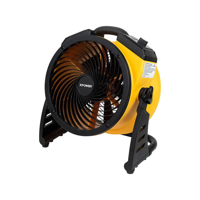 Xpower FC-125B 11" Rechargeable Brushless Motor Whole Room Air Circulator