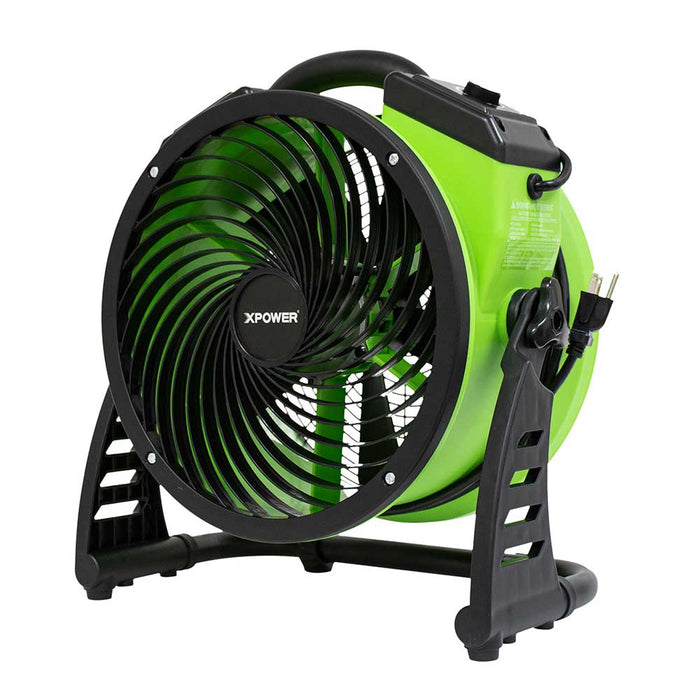 XPower FC-250D 13" Brushless DC Motor Axial Air Circulator Fan w/ Timer