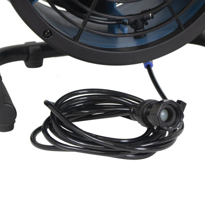 XPower FM-65B 900 CFM Portable Multi-Purpose Battery Powered Misting Fan