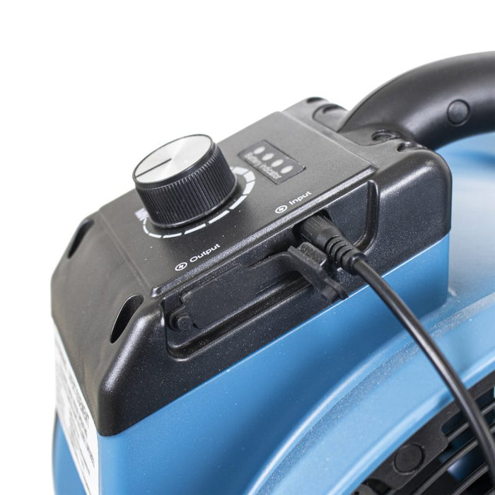 XPower FM-65B 900 CFM Portable Multi-Purpose Battery Powered Misting Fan