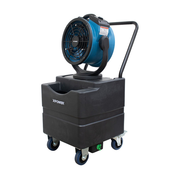 Xpower FM-68WK Misting Fan w/ WT-45 Mobile Water Reservoir Tank