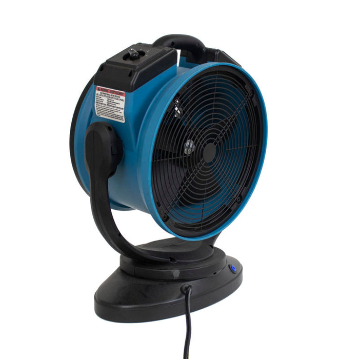 XPower FM-68 1000 CFM Portable Multi-Purpose Battery Powered Misting Fan