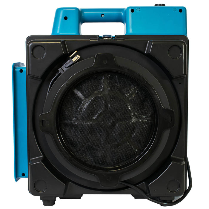 XPower X-2580 1/2 HP 550-Cfm 4 Stage Compact HEPA Purifier Air Scrubber, Blue